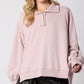 You do it All Collared Oversized Sweatshirt