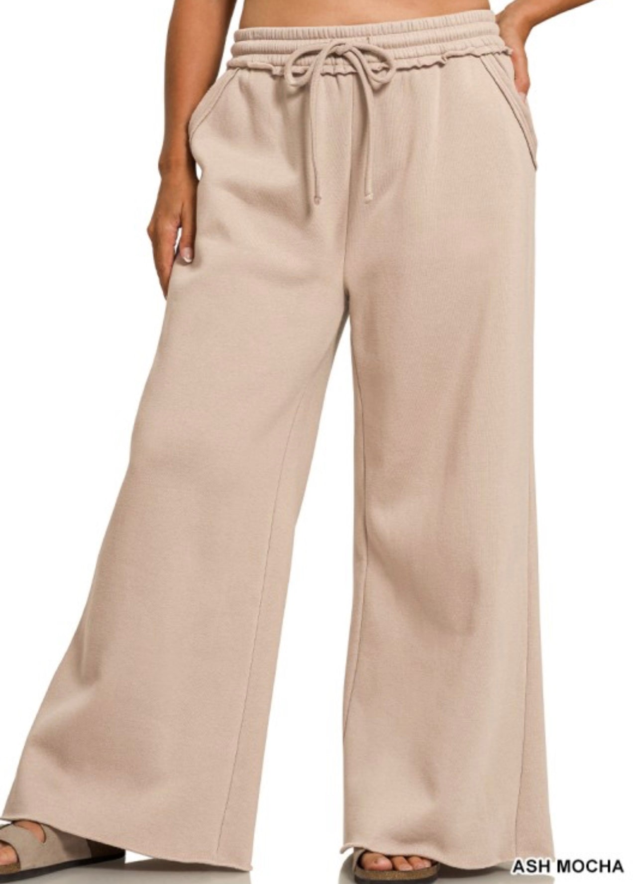 Cloud Nine Wide-Leg Sweatpants