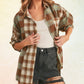 Toasted Marshmallow Plaid Flannel Shirt