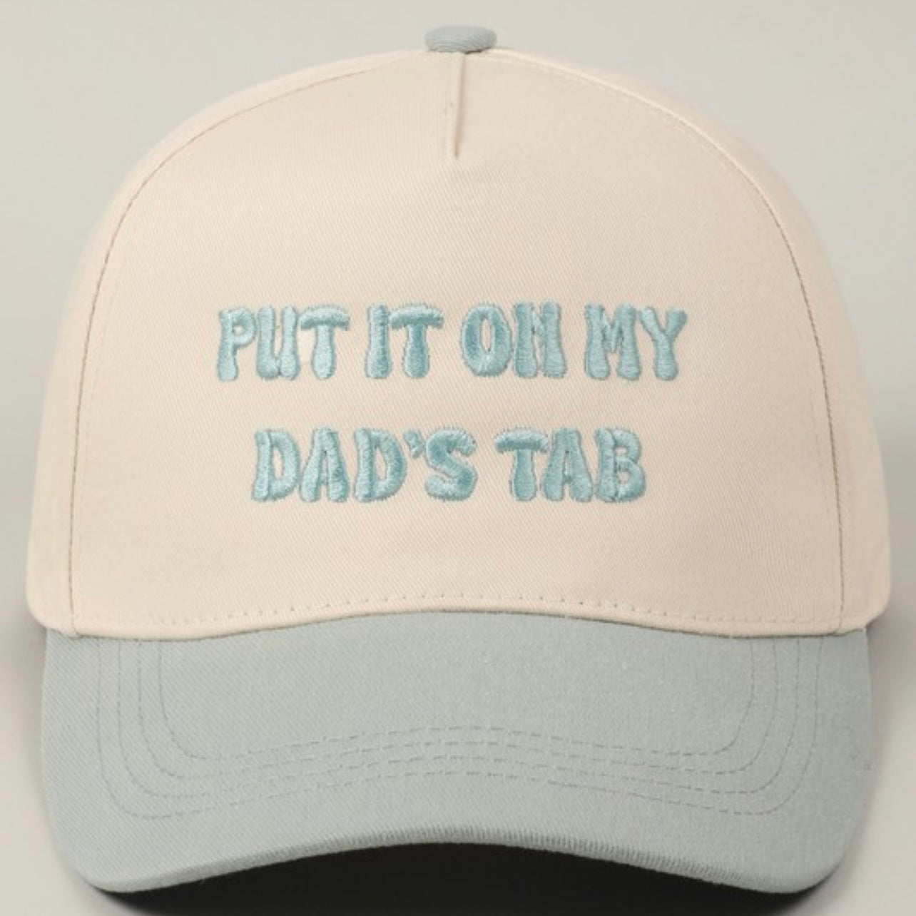 Put it on My Dads Tab Trucker Hat