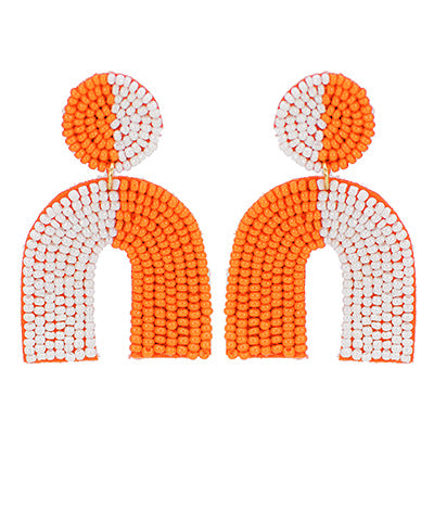 Checkerboard Drip Earrings