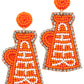 Smokey Spirit Gameday Earrings