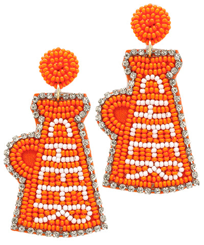 Smokey Spirit Gameday Earrings