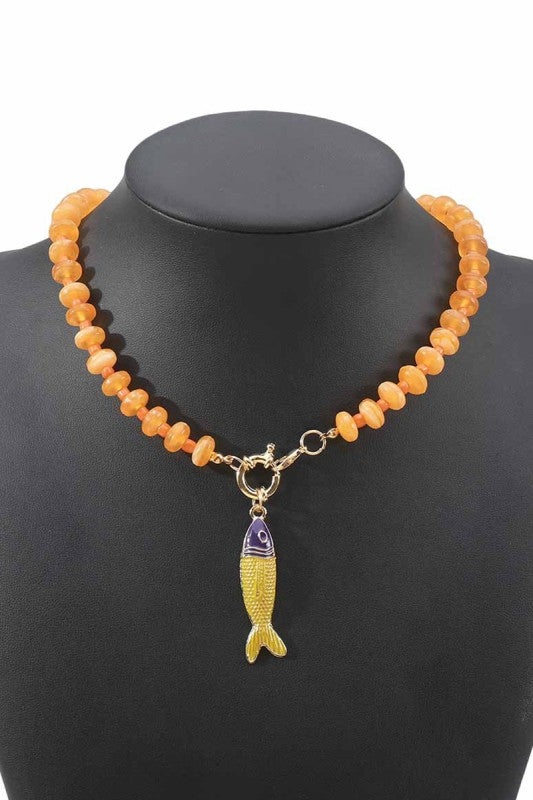 Lucky Catch of the Day Necklace