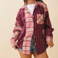 Campfire Cowgirl Multi Colored Plaid Flannel Shirt