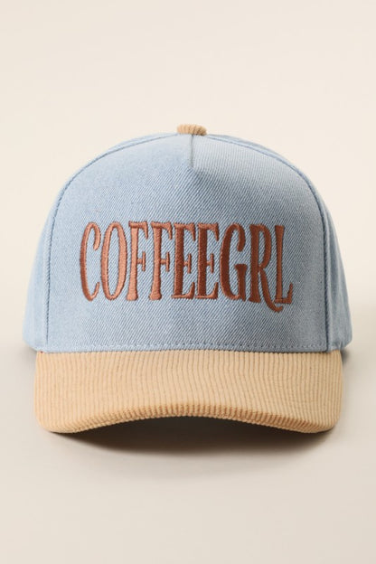 Coffee Girl Trucker Hat