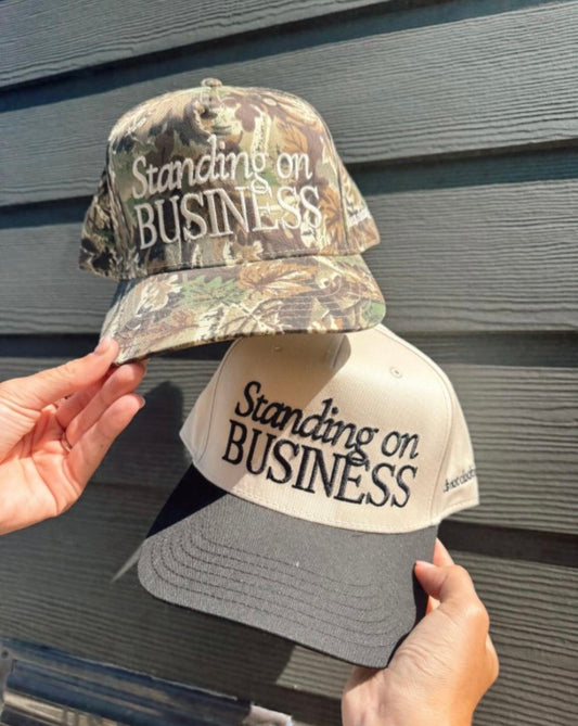 Standing On Business Trucker Hat