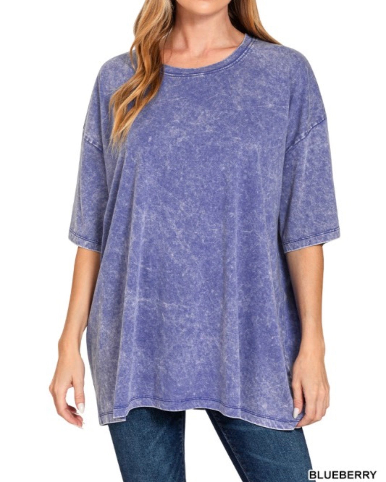 Not Your Boyfriends Oversized Washed Tee