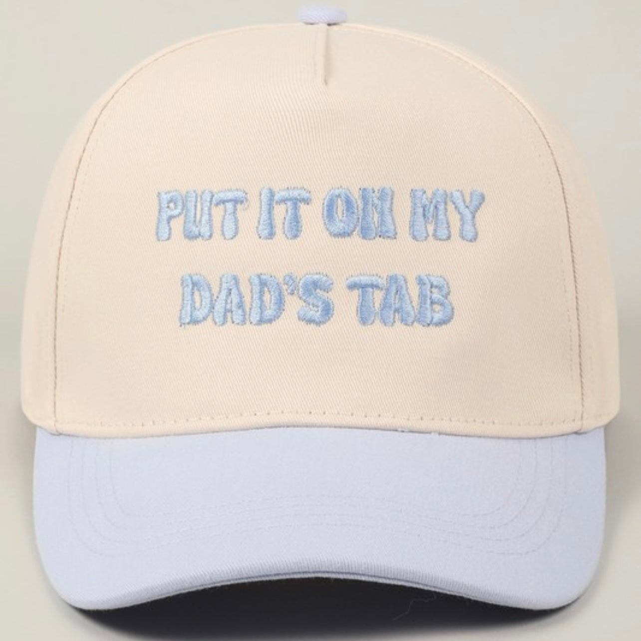 Put it on My Dads Tab Trucker Hat