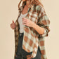 Toasted Marshmallow Plaid Flannel Shirt