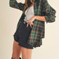 Autumn Ember Plaid Flannel Shirt