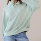 The Snuggle Stitch Sage Waffle Knit Pullover