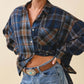 Cozy Chaos Plaid Flannel Shirt