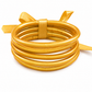 Gold Tube Jelly Bracelet Set (5)