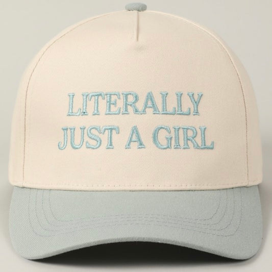 Literally Just A Girl Trucker Hat