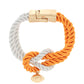Two-Tone Corded Gameday Bracelet