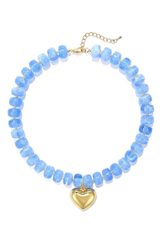 Heart and Soul Beaded Necklace