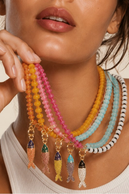 Lucky Catch of the Day Necklace