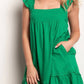 Dainty Girl Ruffle Sleeve Mini Dress