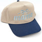 Mama Loves Blue Bow Trucker Hat