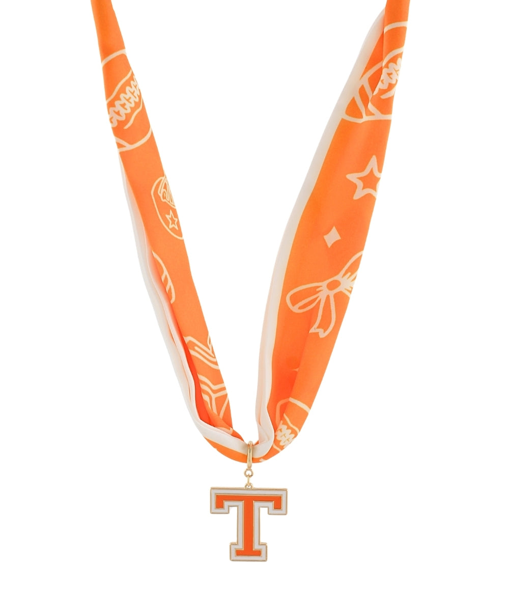 Power “T” Scarf Necklace