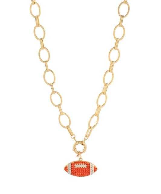 Football Chain Necklace