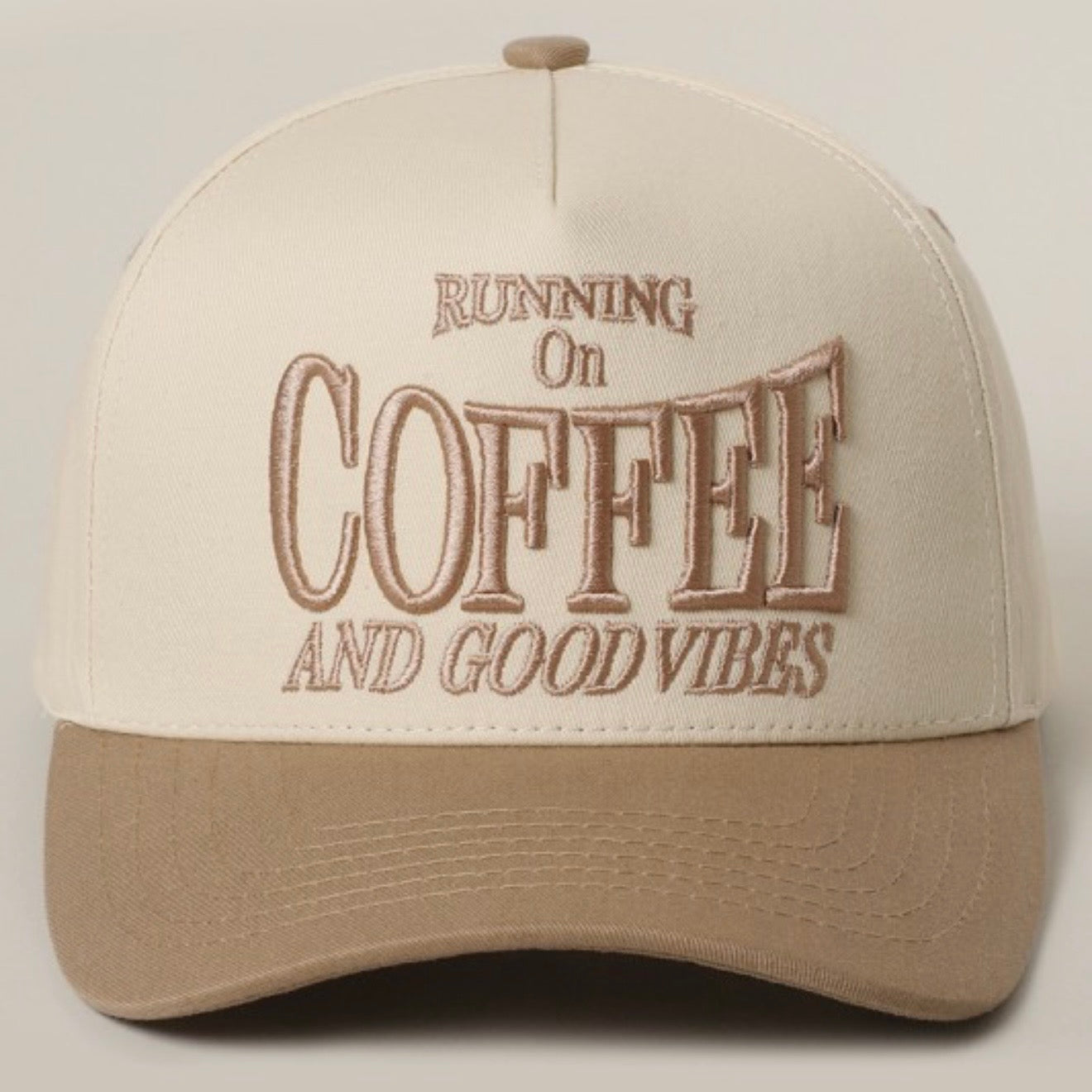Running On Coffee Trucker Hat