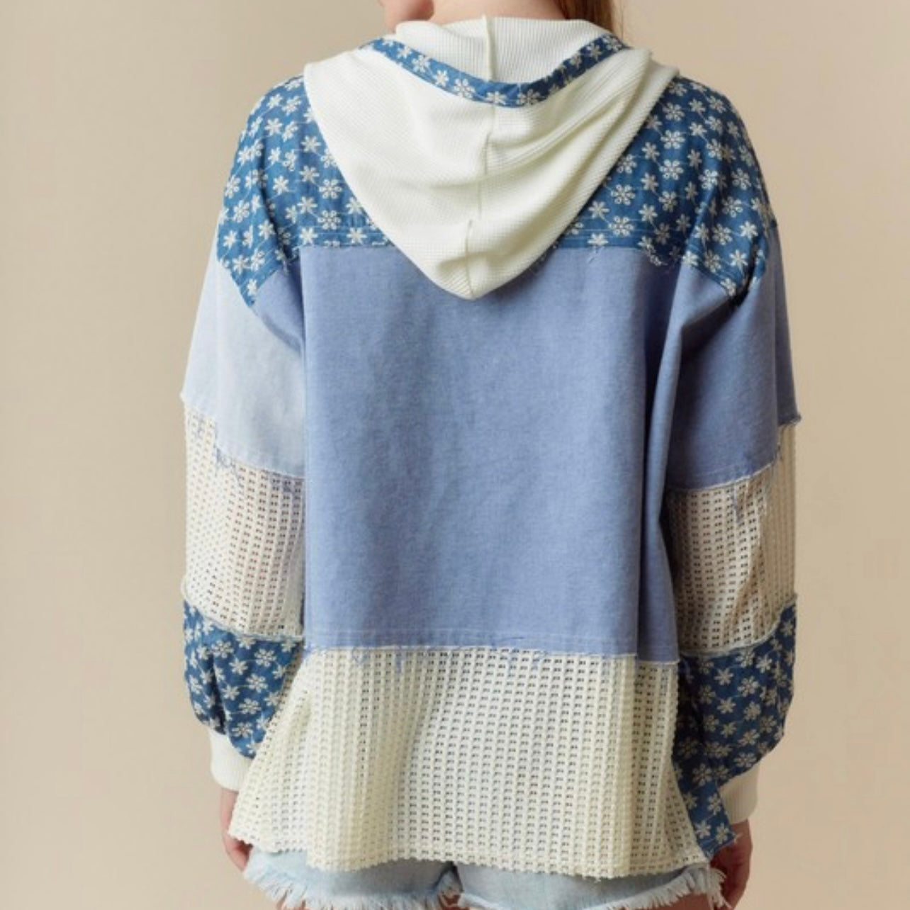 Bluebell Patchwork Shacket