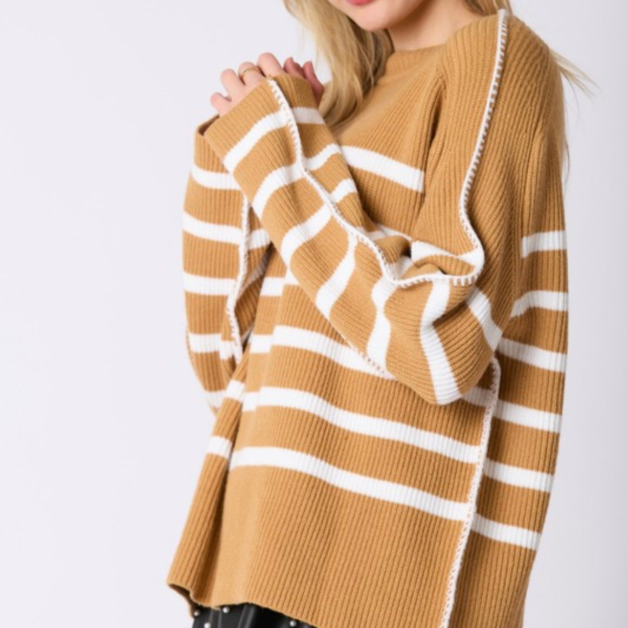 Latte Love Knit Sweater