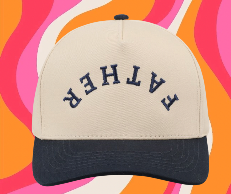 Father Upside Down Trucker Hat