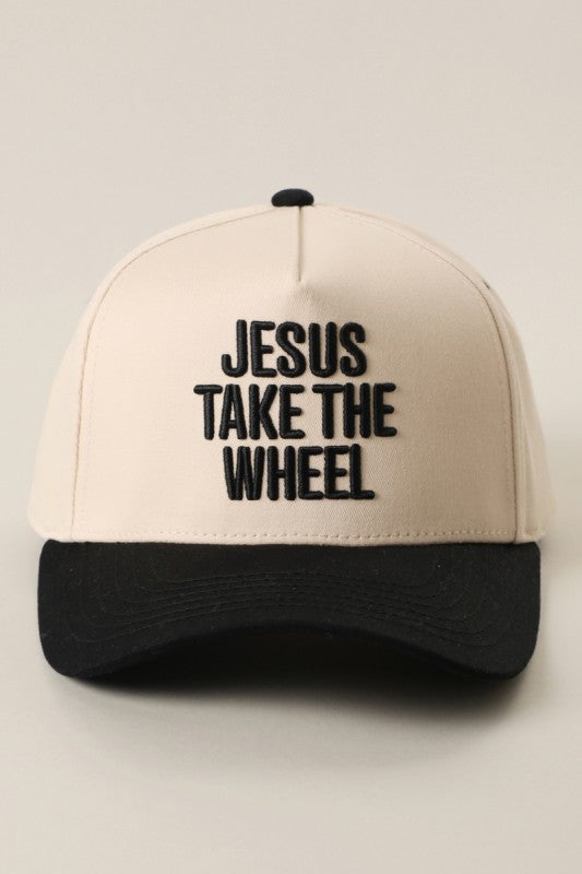 Jesus Take The Wheel Trucker Hat