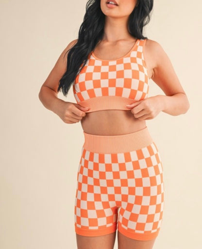 Sunburst Checkered Set
