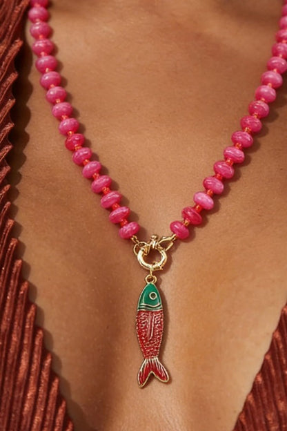 Lucky Catch of the Day Necklace