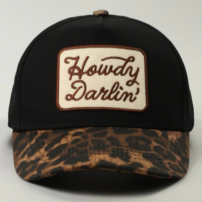 Howdy Darlin’ Leopard Trucker Hat