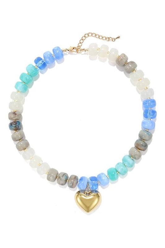 Heart and Soul Beaded Necklace