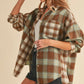 Toasted Marshmallow Plaid Flannel Shirt