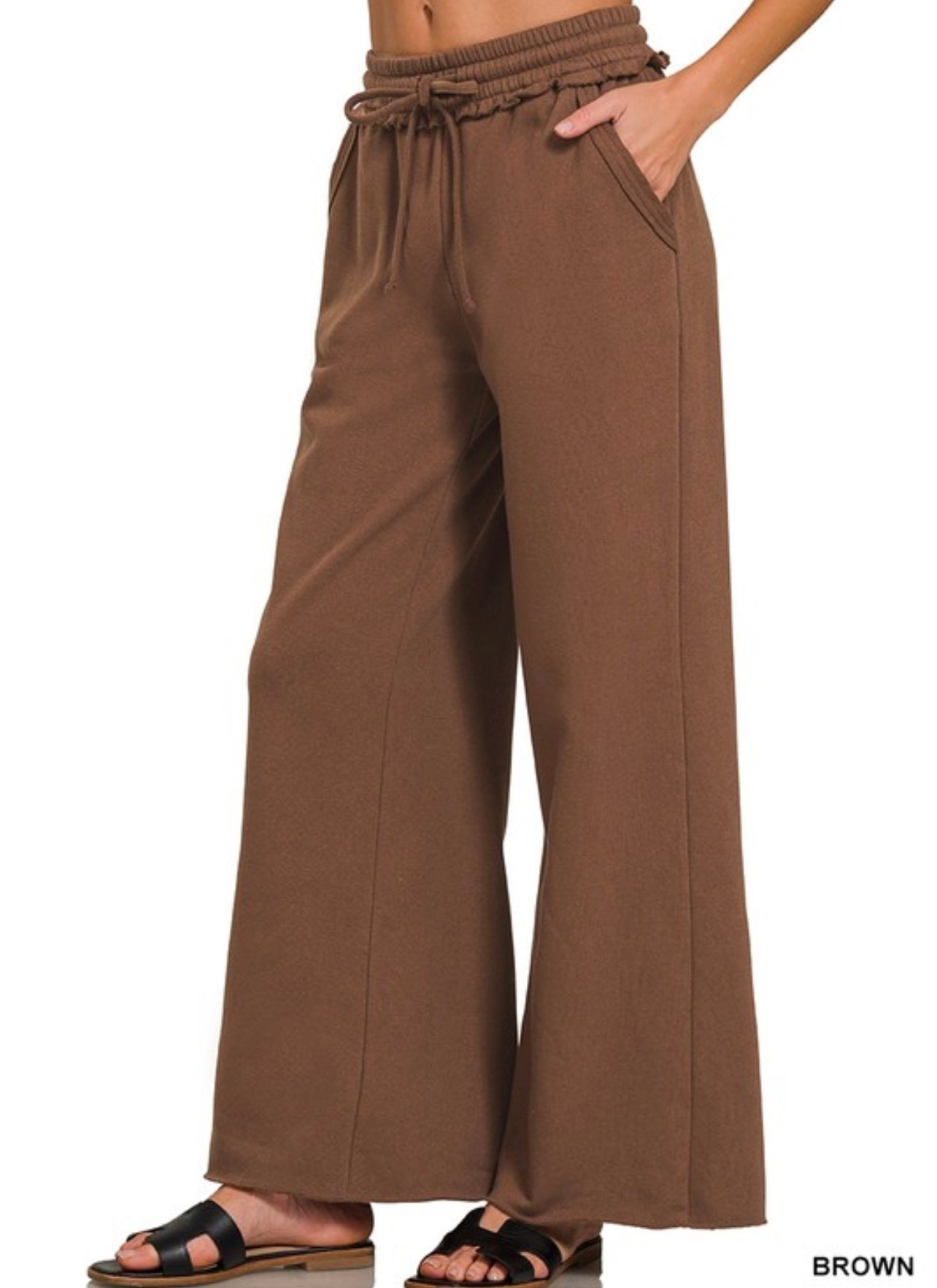 Cloud Nine Wide-Leg Sweatpants