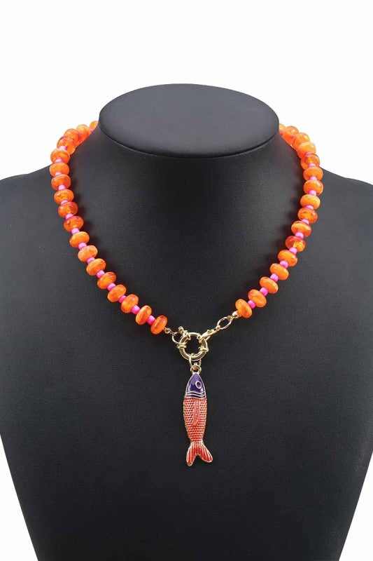 Lucky Catch of the Day Necklace