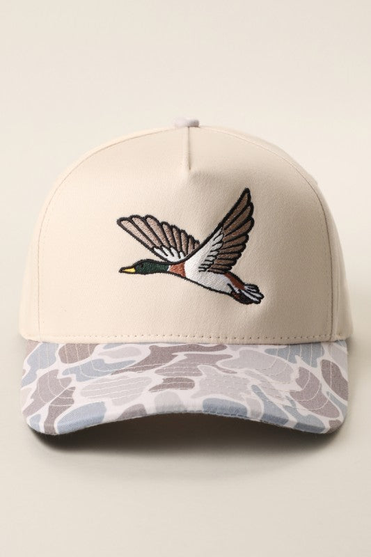 Flying Mallard Camo Trucker Hat