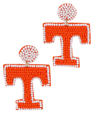 Power “T” Earrings